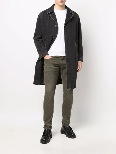 Diesel Slim-cut Denim Jeans In Green