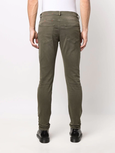 Diesel Slim-cut Denim Jeans In Green