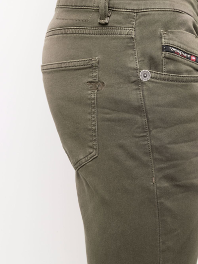 Diesel Slim-cut Denim Jeans In Green