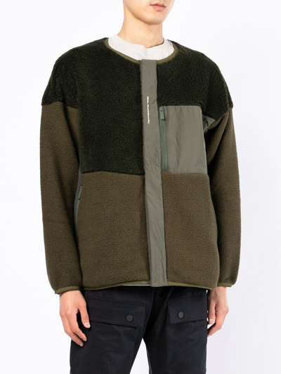 补丁设计无领夹克