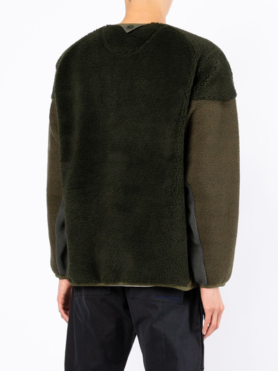 补丁设计无领夹克