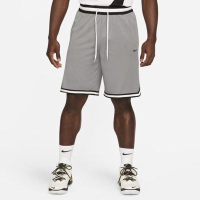Shop Nike Men's Dri-fit Dna 10" Basketball Shorts In Grey
