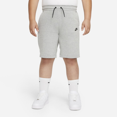Nike Sportswear Tech Fleece Big Kids' (boys') Shorts In Grey | ModeSens