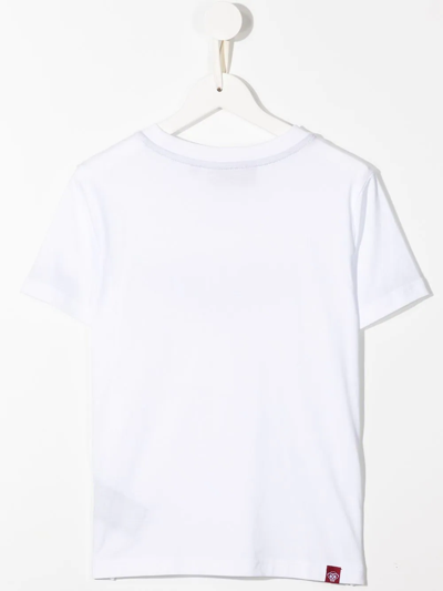 Mostly Heard Rarely Seen 8-bit Graphic-print Cotton T-shirt In White
