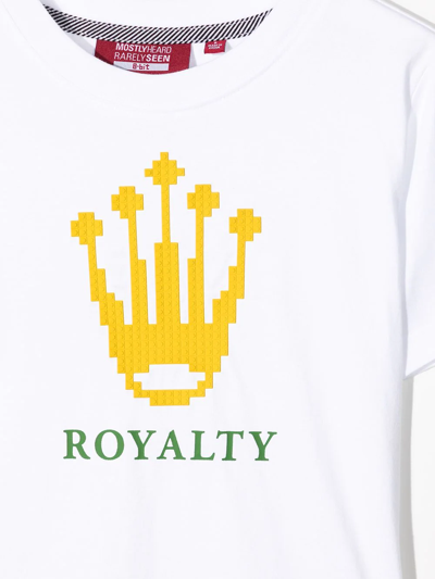 Mostly Heard Rarely Seen 8-bit Graphic-print T-shirt In White