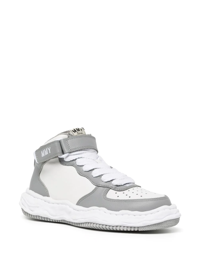 Miharayasuhiro Maison Mihara Yasuhiro Sneakers Wayne In Pelle - Atterley In White