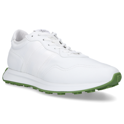 Shop Hogan Low-top Sneakers H601 Calfskin In White