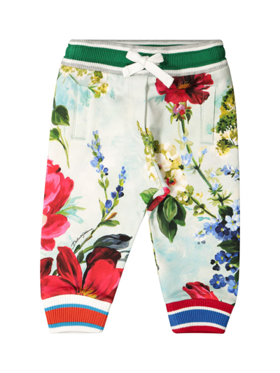 Shop Dolce & Gabbana Kids Sweatpants For Girls In Multicoloured