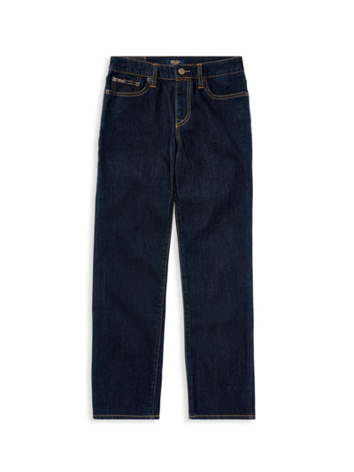 Shop Polo Ralph Lauren Little Boy's & Boy's Hampton Straight Jeans In Denim
