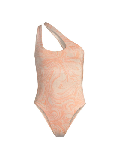 Shop L*space Women's Phoebe One-piece Swimsuit In All Swirled Up