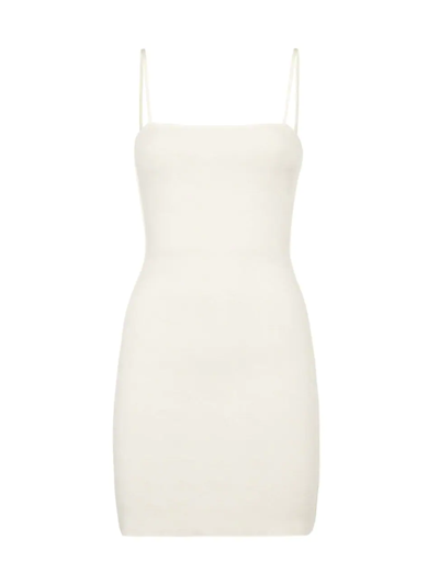 Shop Fendi Women's Reversible Monogram Cut-out Dress In White