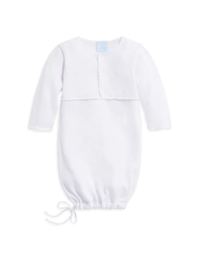 Shop Bella Bliss Baby's Mercerized Pima Baby Gown In White
