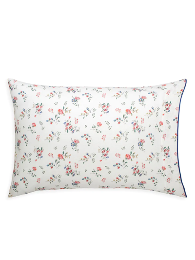 Shop Anne De Solene Bastide Standard Pillowcase Pair In Multicolour On White