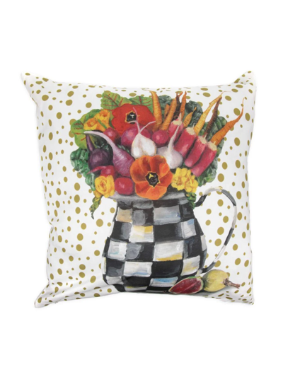 Shop Mackenzie-childs Vegetable Bouquet Cotton Pillow