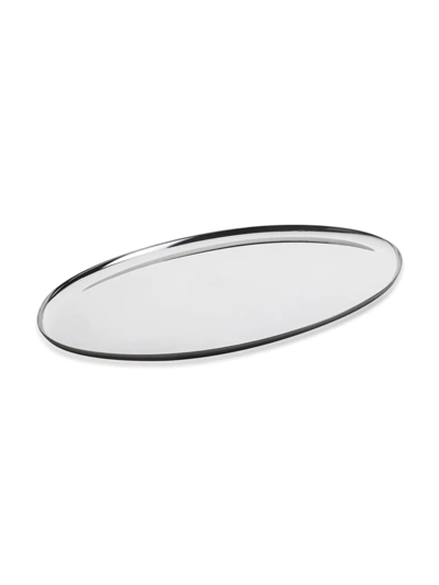 Shop Mepra Stile Oval Stainless Steel Tray