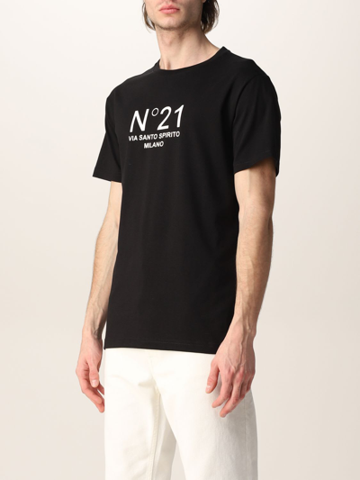 Shop N°21 T-shirt In Black