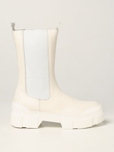 Shop Vic Matie Boots Vic Mati&eacute; Leather Boot In White