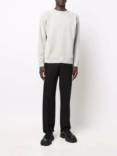 Barrie Crew Neck Sweatshirt In Grey