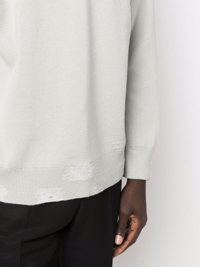 Barrie Crew Neck Sweatshirt In Grey