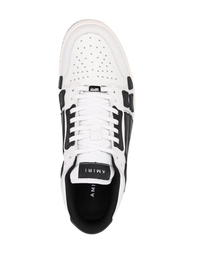 Shop Amiri Skel-top Low-top Sneakers In White