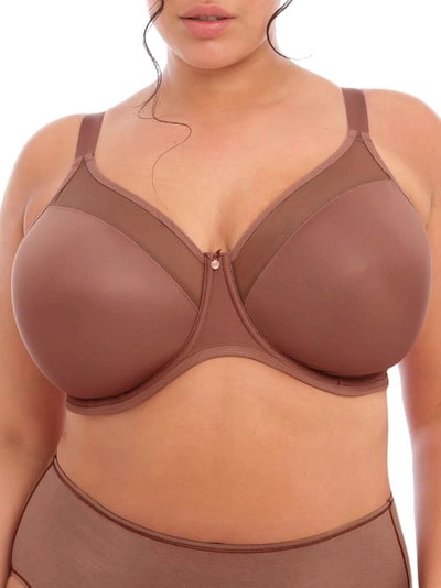 Shop Elomi Smoothing Banded Bra In Clove