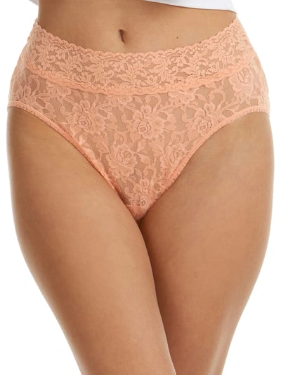 Shop Hanky Panky Signature Lace French Brief In Orange Blossom