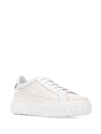 Shop Casadei Sneakers White