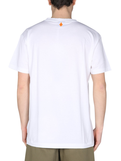 Shop Marcelo Burlon County Of Milan "pump Up" T-shirt In White