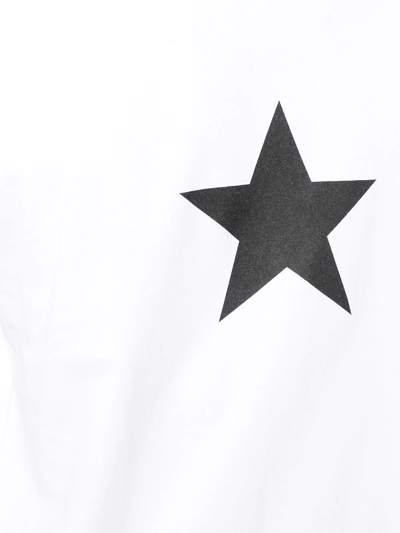 Agnès B. Coulos Star-print T-shirt In White