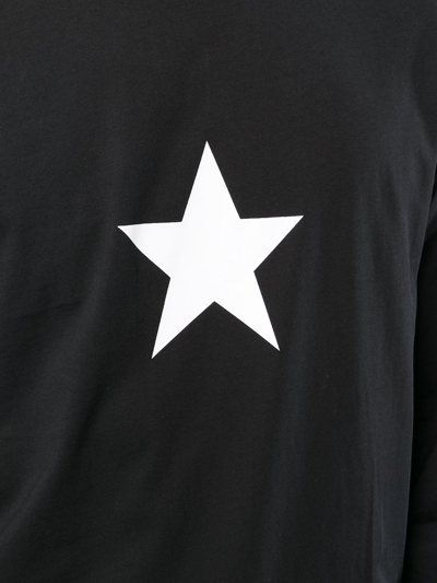 Agnès B. Coulos Long-sleeved T-shirt In Black