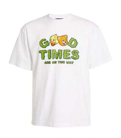 Shop Domrebel Good Times T-shirt In White
