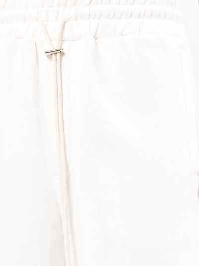Domrebel Embroidered-logo Shorts In White