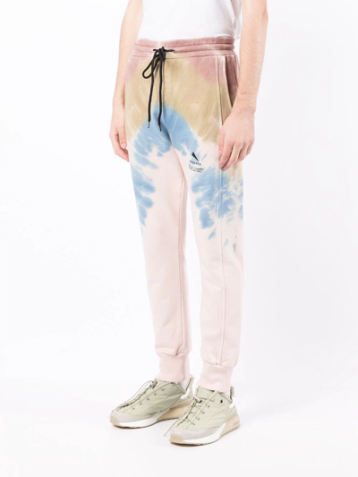 Shop Mauna Kea Tie-dye Print Track Pants In Brown