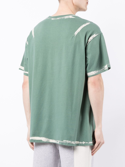 Mauna Kea Men's Short Sleeve T-shirt Crew Neckline Jumper In Green