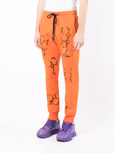 Shop Mauna Kea Logo-print Detail Track Pants In Orange