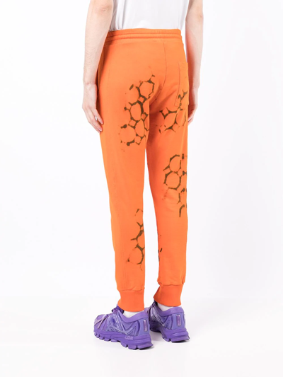 Shop Mauna Kea Logo-print Detail Track Pants In Orange