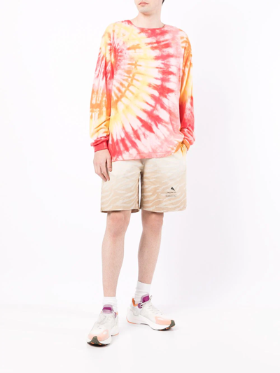 Mauna Kea Gradient-effect Shorts In Brown