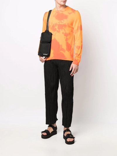Mcq By Alexander Mcqueen Micro-pleated Design Trousers In Black