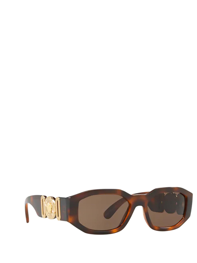 Shop Versace Unisex  Ve4361 Havana Unisex Sunglasses