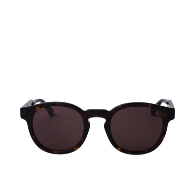 Shop Gucci Gg0825s Havana Male Sunglasses