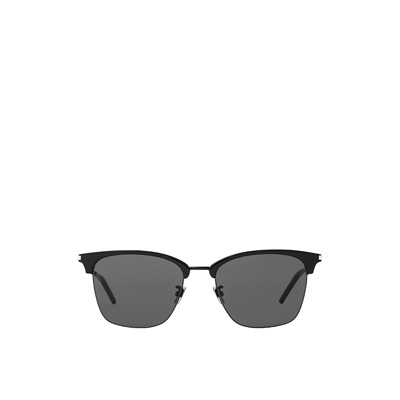 Shop Saint Laurent Sl 340 Black Male Sunglasses