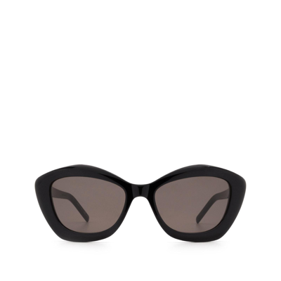 Shop Saint Laurent Sl 68 Black Female Sunglasses