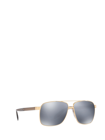 Shop Versace Ve2174 Gold Male Sunglasses