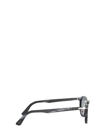 Persol Po3108s Typewriter Edition Round-frame Acetate Sunglasses In Grau