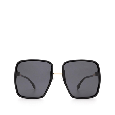 Shop Fendi Ff 0402/s Black Female Sunglasses