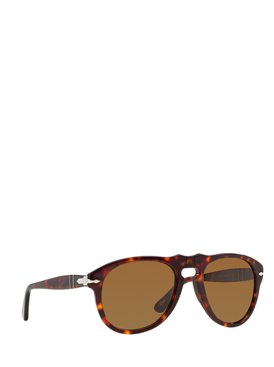 Shop Persol Po0649 Havana Male Sunglasses