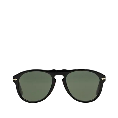 Persol Steve Mcqueen Pilot Frame Sunglasses In Schwarz