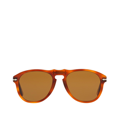 Shop Persol Po0649 Light Havana Male Sunglasses