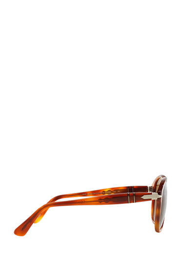 Shop Persol Po0649 Light Havana Male Sunglasses