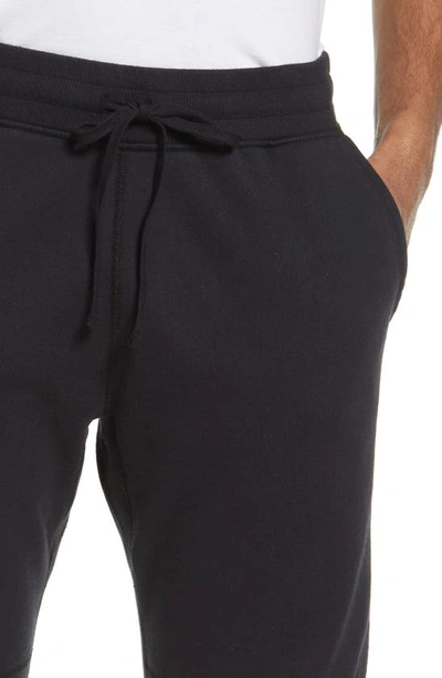 Shop Reigning Champ Slim Fit Fleece Sweatpants In Black